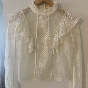 H&M lace blouse